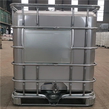 Contenedor IBC de acero inoxidable